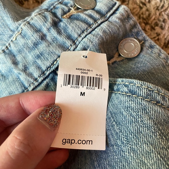 GAP Denim Overalls Size Medium - NWT - Picture 9 of 11
